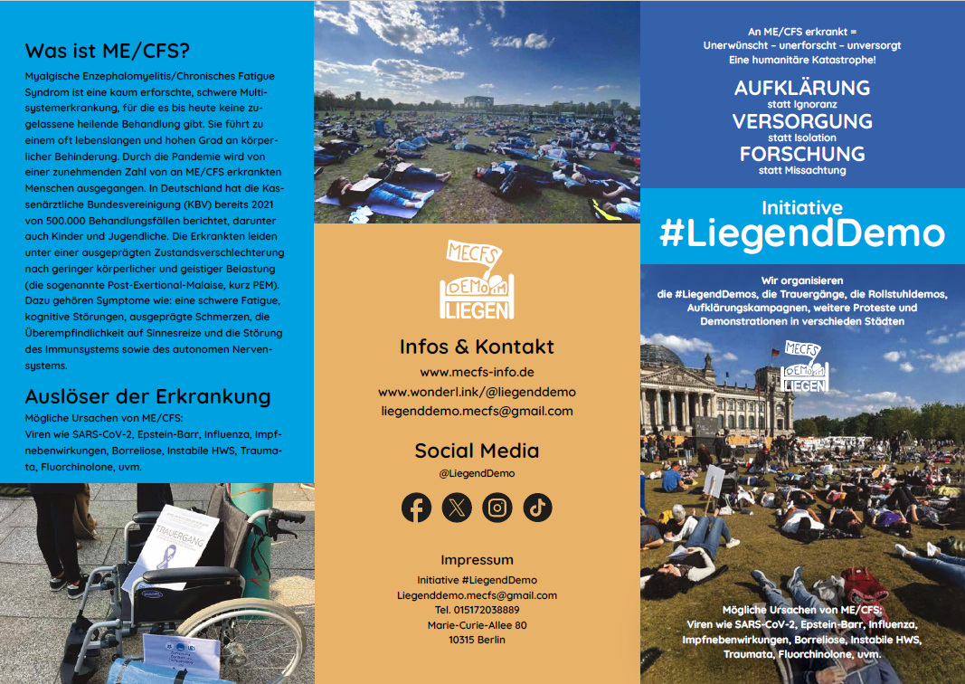 #Liegenddemo Flyer